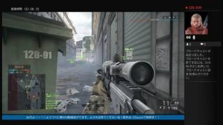 【bf4】実況？キモ声dkがお届けするAIMの合わないBF4　7月28日