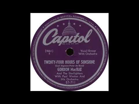 Capitol 57 711 - Twenty Four Hours Of Sunshine - Gordon MacRae