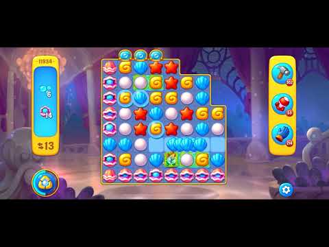 Fishdom level 11934 no boosters フィッシュダム ノーマル