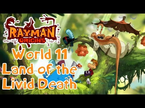Rayman Origins - World 11: Land of the Livid Death (3 players)