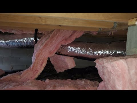 #1 [CRAWLSPACE REPAIR] MOISTURE VAPOR BARRIER INSTALLATION