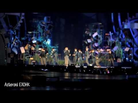 [Fancam] 131122 MAMA VCR+Intro+EXO Growl Remix+ Kai & Luhan Dance Solo