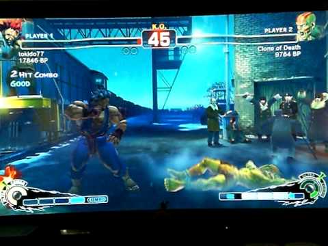 Tokido [Akuma] vs Clone of Death [Dhalsim] SSF4 Japanese Online Ranked Matches