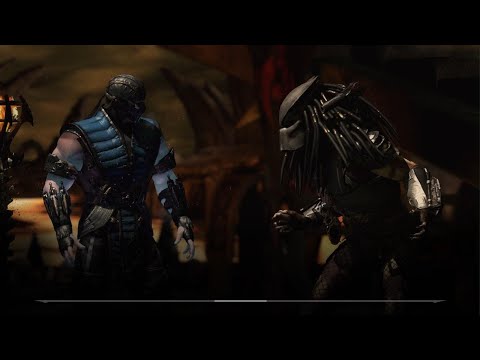 Mortal Kombat X Sub-zero vs Predator