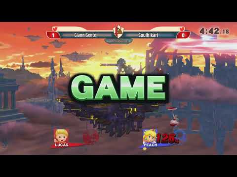 Salty Day 3-II - GianniGente (Lucas) vs Soulhikari (Peach) - Winners Quarterfinals