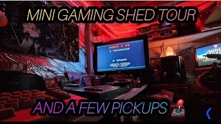 Mini Gaming Shed Tour and a few pickups