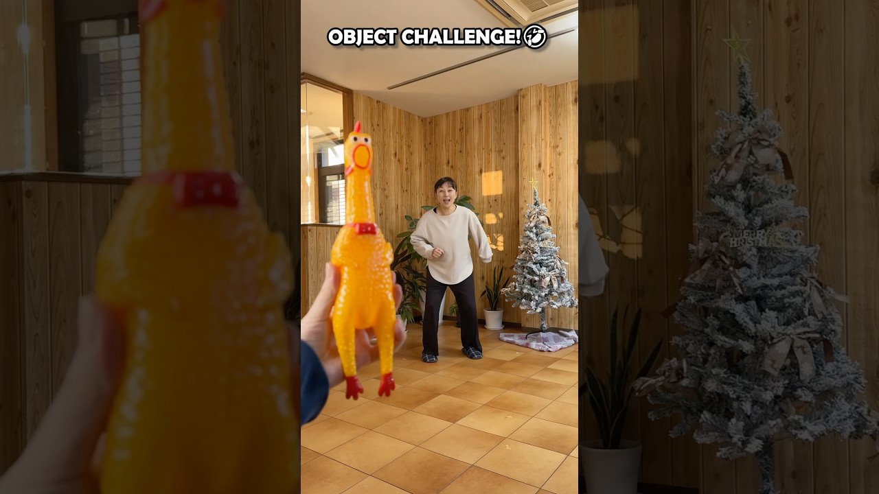 OBJECT CHALLENGE! WHO DID THE BEST!? 😅🤔😳 #funny #trend #viral #shorts