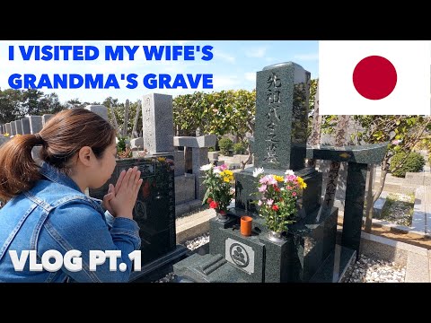 Visitei o túmulo da avó da minha esposa no Japão. Vlog#1