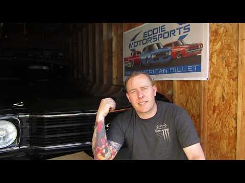Eddie Motorsports Hood Hinges, Latch Assembly, and Stoppers on 1969-1972 Chevelle, Malibu