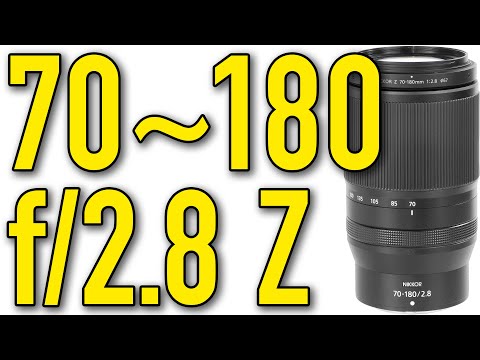 Nikon Z 70-180mm f/2.8 Review by Ken Rockwell
