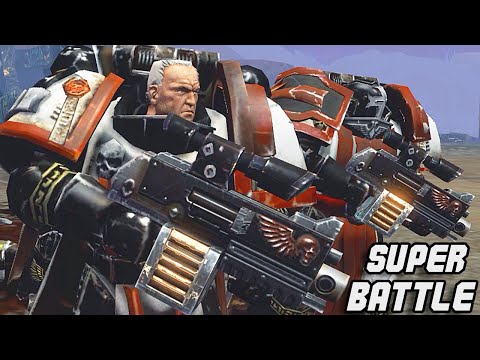 ASTARTES MOD: 20 Black Templars Veterans vs 1000+ Orks! - Warhammer 40K: Dawn of War 2: Retribution