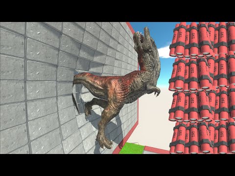 Detonation of every units by TNT - Animal Revolt Battle Simulator