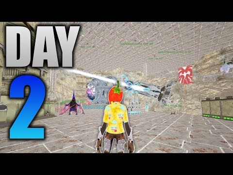 Getting Tek In CARNO CAVE Day 2 |Ark Pvp|