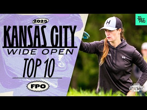 Top 10 FPO Shots from the 2025 Kansas City Wide Open | Jomez Disc Golf