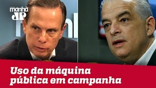 Doria acusa França por uso da máquina pública