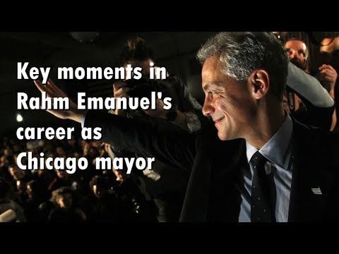 Moments that shaped Rahm Emanuel's career as Chicago mayor