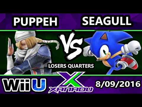 S@X 162 - VexX | Seagull Joe (Sonic) Vs. Puppeh (Sheik) SSB4 Losers Quarters - Smash Wii U - Smash 4