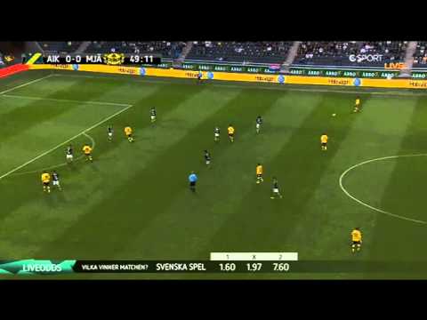 Mahmut Ozen (AIK - Mjallby - 01 07 2013