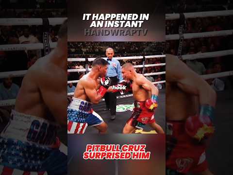 PITBULL CRUZ devastating combo!#boxing #shorts #sports