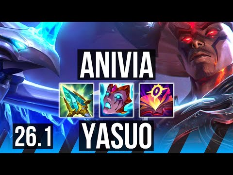 ANIVIA vs YASUO (MID) | 49K damage, Good KDA: 16/2/13 | EUNE Master | 26.1