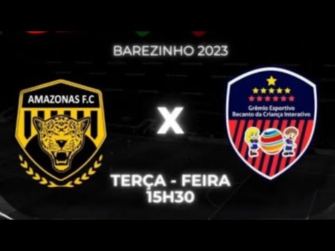 Campeonato Amazonense Sub-16  Quartas de final  Amazonas FC 🆚️ Recanto Da Criança   🏟CT Petrobrás