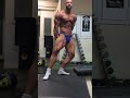Posing bodybuilding 3 days out