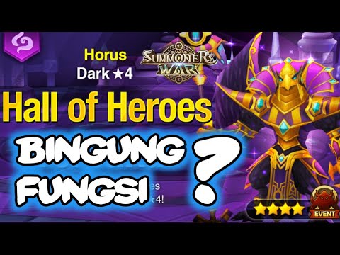 Nih Monster Kenapa Kurang Populer? Review Dark Horus |  Summoners War