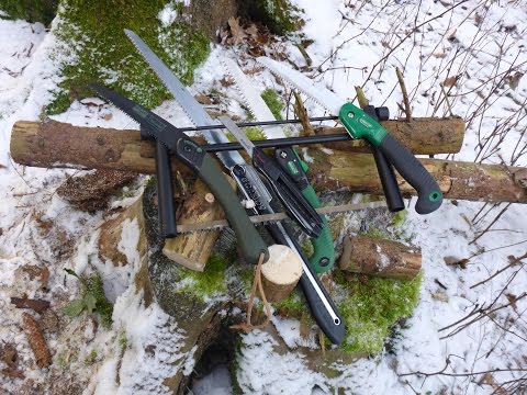 Sägen für draußen - mein Überblick