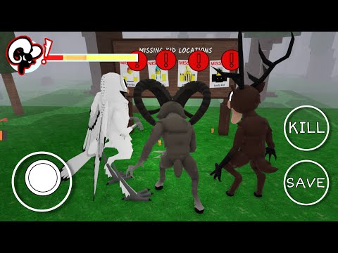 What if RAM & OWL & DEER Saved All the KIDS? - 99 Nights in the Forest