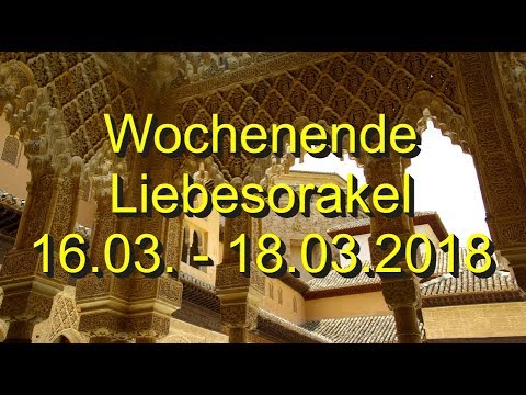 Wochenende Liebesorakel: 16.03. - 18.03.2018