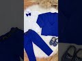 Terno Social Com Calça Gravata Azuçl Royal e Camisa Branca
