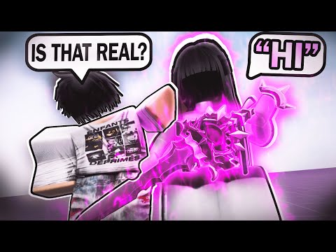 I 1v1ed The Best E-GIRL In Roblox Blade Ball.. (She Got Mad)