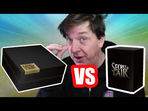 Secret Lair Ultimate VS. Secret Lair - A Visual Comparison Unboxing