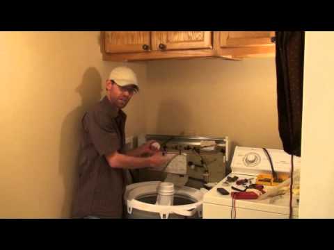 Using Multimeter To Test Continuity & Diaphragm On A Washing Machine Water Pressure/Level Switch