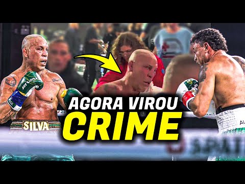 VIROU CRIME! IRMÃO de POPÓ CHUTOU WANDERLEI SILVA DESACORDADO e MENTE DESCARADAMENTE em TELEVISÃO