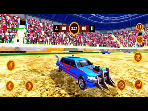 Monster Truck Demolition Derby Games：US Police Demolition Derby #2 - Android Gameplay