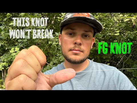HOW TO TIE THE FG KNOT! (Step By Step for the BEST Leader Knot!!)