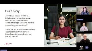 Orientation session with JSTOR