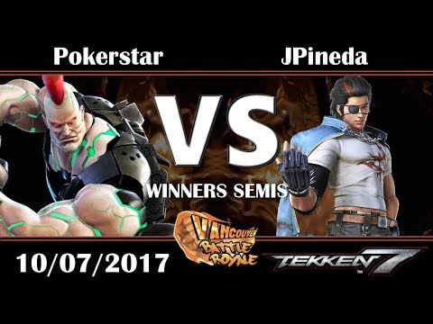 VBR Tekken 7: Winners Semis - Pokerstar (Jack) vs JPineda (Hwoarang)