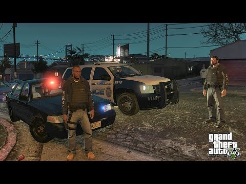 GTA 5 MODS LSPDFR 961  - GANG UNIT PATROL!!! (GTA 5 REAL LIFE PC MOD)
