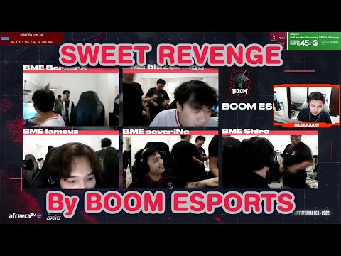 MOMENT BOOM ESPORT PULANGIN RRQ DI TOURNEY AfreecaTV SEA Invitational