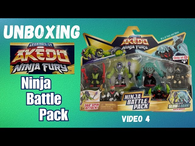 Vídeo relacionado con Ninja Fury Combat Arena - MOOSE TOYS - AKEDO - Combatti con figurine, controller ed effetti sonori