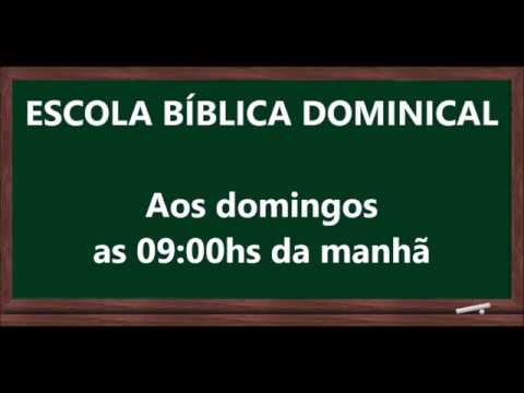 Escola Dominical Feita Pra Mim E Pra Você video