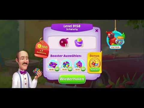 Homescapes Level 9158  -- No cheats