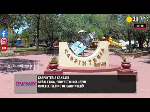 CARPINTERÍA SAN LUIS - SEÑALETICA, PROYECTO INCLUSIVO