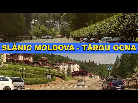 Traseu Slanic Moldova - Salina Targu Ocna video 4K august 2022