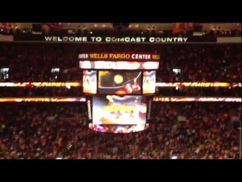 Flyers vs. Hurricanes 2/9/13 Goal 4 / OT Winner