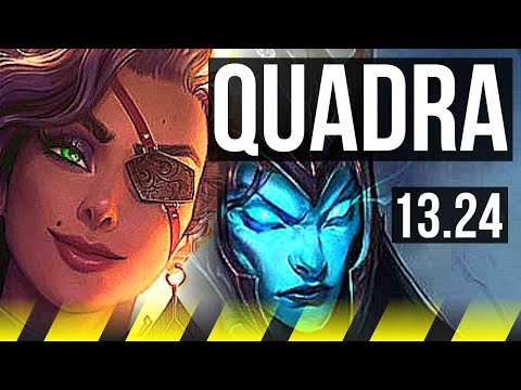 SAMIRA & Alistar vs KALISTA & Maokai (ADC) | 19/1/1, Quadra, Legendary | KR Master | 13.24
