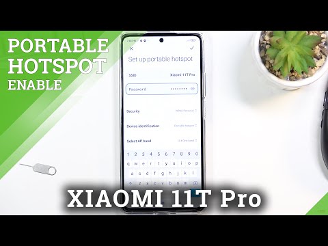 How to Enable Portable Hotspot on XIAOMI 11T Pro - Manage Wi-Fi Connection