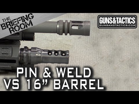 AR15 14.5 inch Pin and Weld vs 16 inch barrel